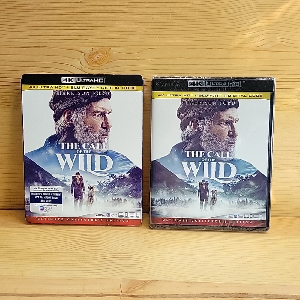 The Call of the Wild 4K Ultra HD Blu-ray - Black Case